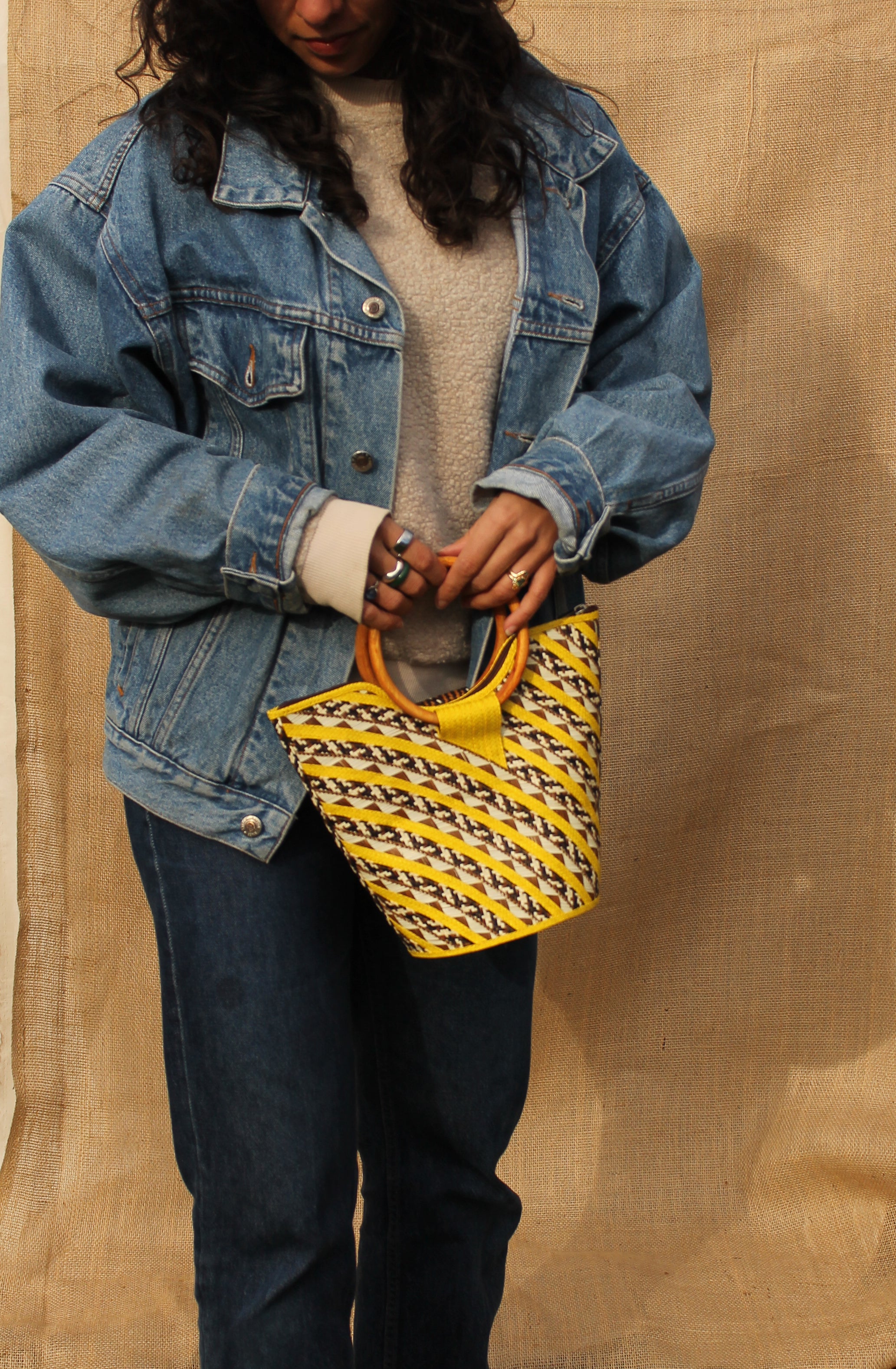 CaÑa Flecha Handbag Small