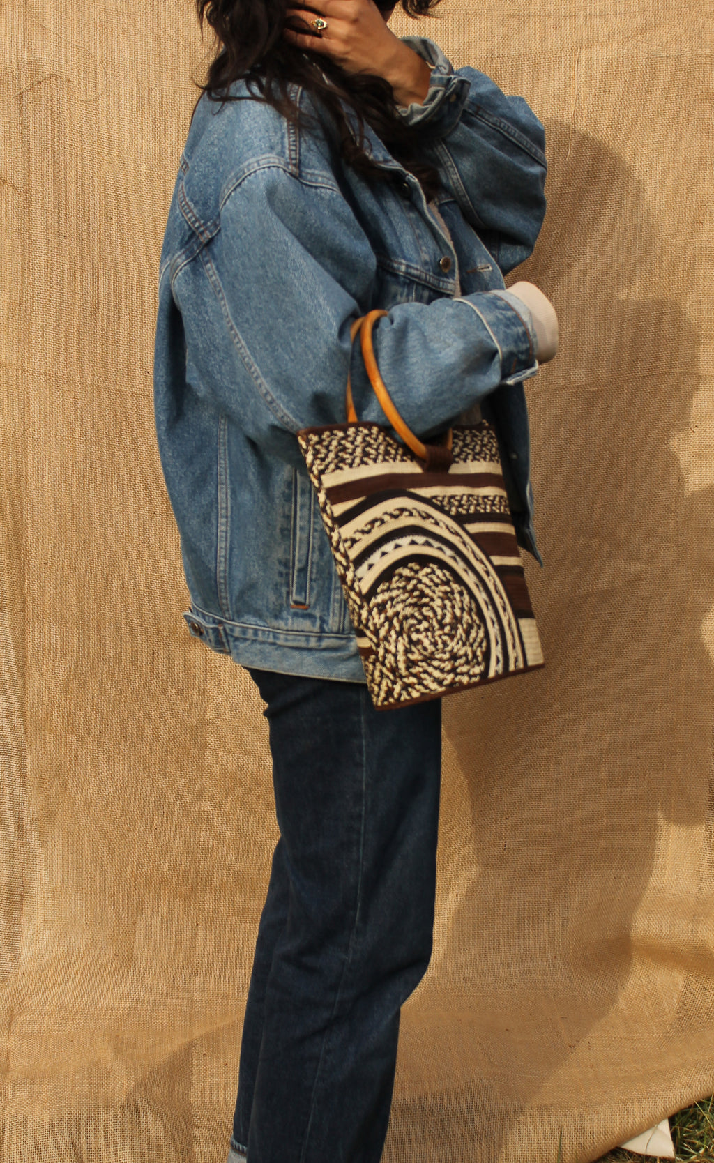 CaÑa Flecha Handbag Medium